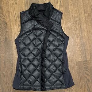 Lululemon Black Quilted Vest